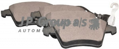 JP GROUP 1163604010 -  Комплект тормозных колодок, дисковый тормоз